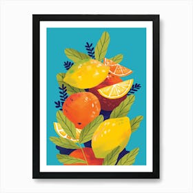 Citrus Art Print