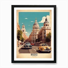 Madrid Art Print