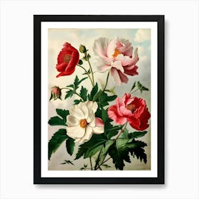 Peonies 14 Art Print