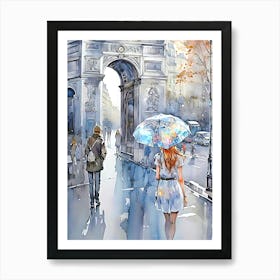 Arc De Triomphe Art Print