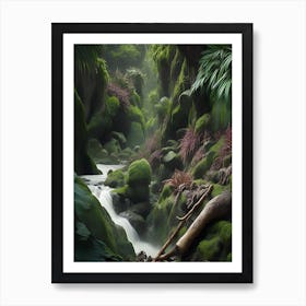 Vintage Monteverde Cloud Forest Art Print