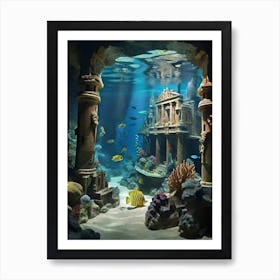 Beauty of underwater world 12 Art Print