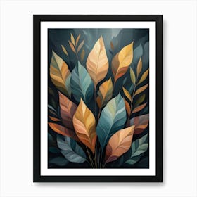 Autumn Leaves 88 Art Print