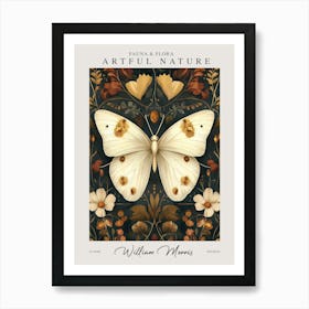 William Morris Butterfly Fall Autumn Exhibition Art Print