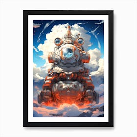 Spaceship Art Print