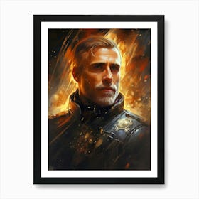 Christoph Waltz (3) Art Print