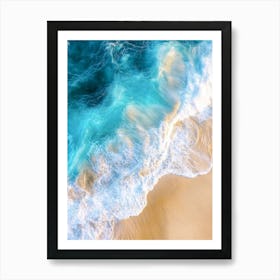 Aerial View Of The Ocean 7 Art Print