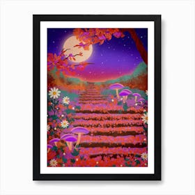 Night Garden Art Print