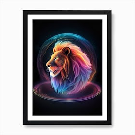 Lion 5 Art Print