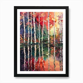 Birch Trees 15 Art Print