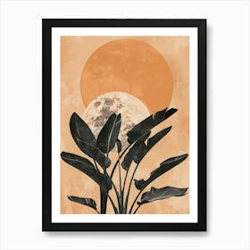 Moon And The Sun Canvas Print Art Print