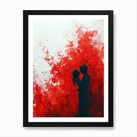 I Love You, Minimalism Art Print