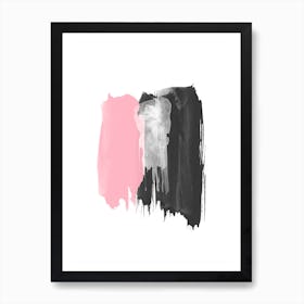 Brush Strokes Art Print