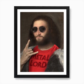 Metal Lord Art Print