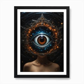 Eye Of The Universe Print  Art Print