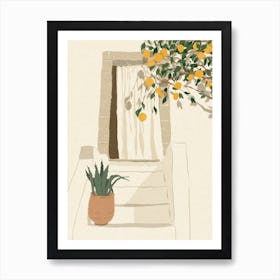  Lemon Home Art Print