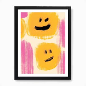 Happiness Abstract 2 Art Print