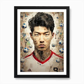 Son Heung Min (3) Art Print