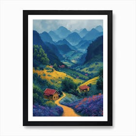 Vietnamese Countryside Art Print