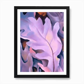 Georgia O'Keeffe - Purple Leaves , 1922 Art Print