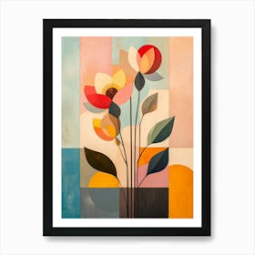 Flowers In A Vase 102 Art Print