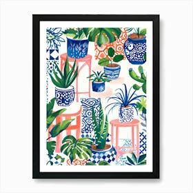 Potted Plants 17 Art Print