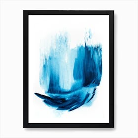 Royal Blue 1 Art Print