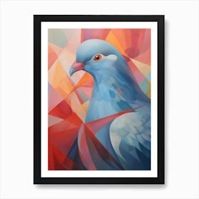 Pidgeon Geometric 2 Art Print