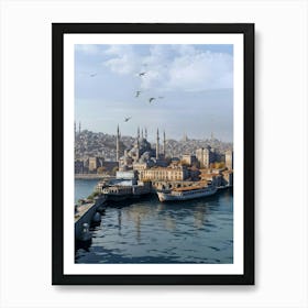 Turkish City Art Print