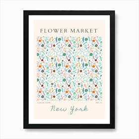 Flower Market 13 Art Print