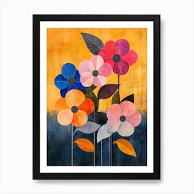 Flowers In A Vase 36 Art Print