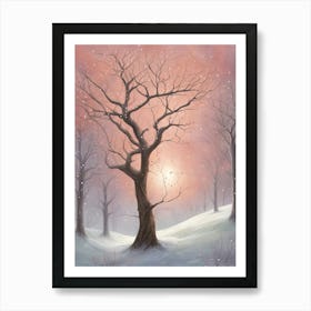 Winter Tree no2 Art Print