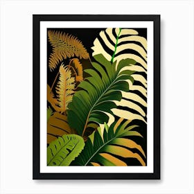 Cinnamon Fern 1 Vibrant Art Print