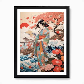 Geisha 7 Art Print