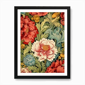 Floral Pattern 12 Art Print