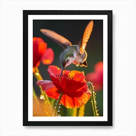 Hummingbird 35 Art Print