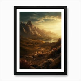 Landscape Hd Wallpapers Art Print