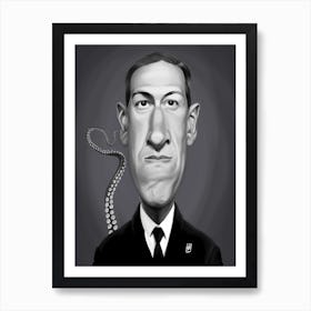 H P Lovecraft Art Print