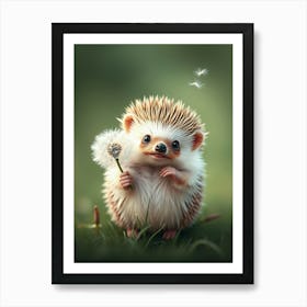 Prickly Petals Art Print