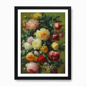 Cypress Painting 3 Flower Art Print