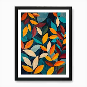 Autumn Leaves 15 Art Print