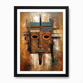 Mask Of The Gods, Native american 1 Art Print