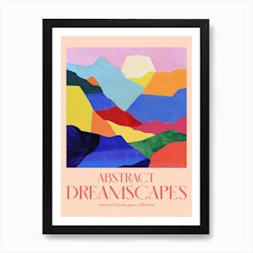 Abstract Dreamscapes Landscape Collection 31 Art Print