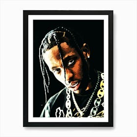 Travis Scott 12 Art Print