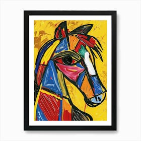 Horse Head Art Print