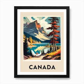 Canada Vintage Travel Poster Art Print