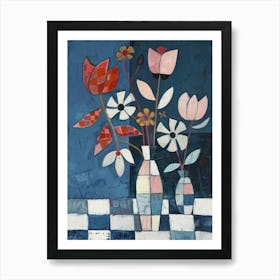 Flowers In Vases 11 Art Print