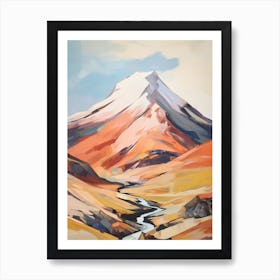 Beinn Mhanach Scotland 2 Mountain Painting Art Print