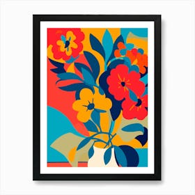 Flowers In A Vase 2 Art Print