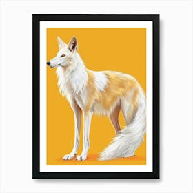 Fox Illustration 7 Art Print